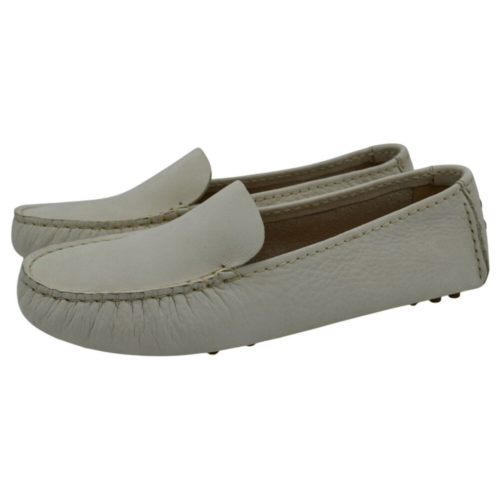 Sperry‎ Womens Size 7.5 Port Driving Bone Beige Moccasin Loafers Driver Shoes